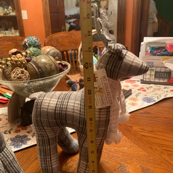 Flannel plush Reindeer Set of 2 🦌 - Picture 9 of 9